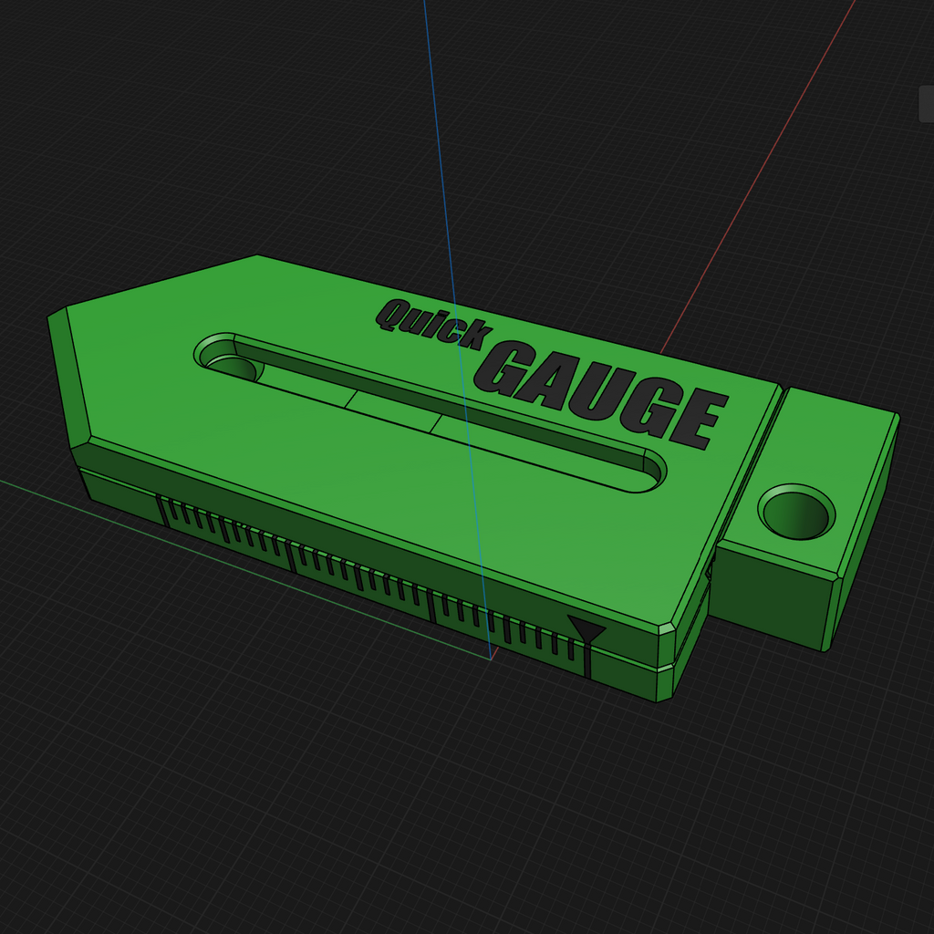 Quick Gauge – Dual Colour Green/Black [PRE-ORDER]